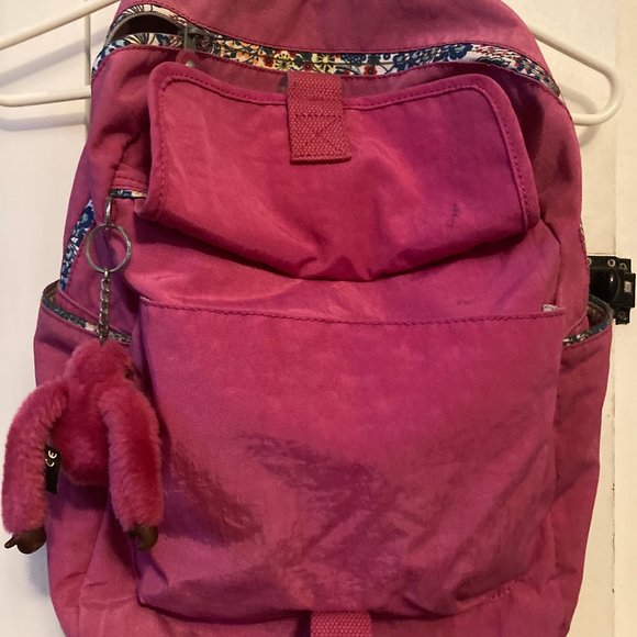 Pink Kipling Backpack - Picture 8 of 15